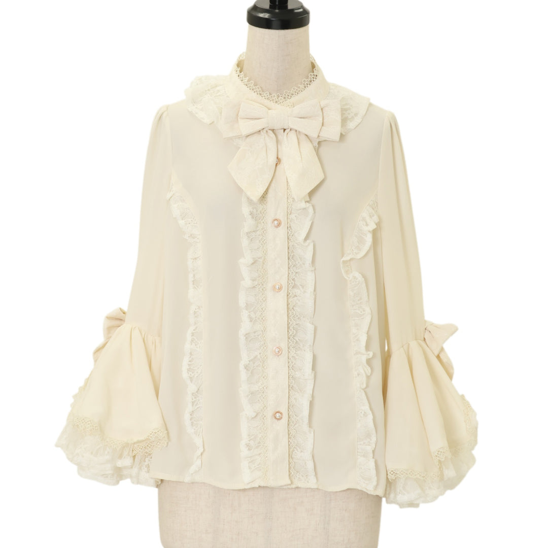 USED】【axes femme kawaii/Mサイズ】姫袖7分丈ブラウス | Chalmiere