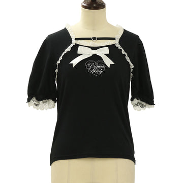 h.NAOTO　FRILL カットソー　半袖 FRILL Halter Neck Cutsew by h.NAOTO