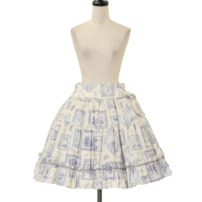 USED】エレガント別珍鳥籠スカート | Angelic Pretty Wunderwelt