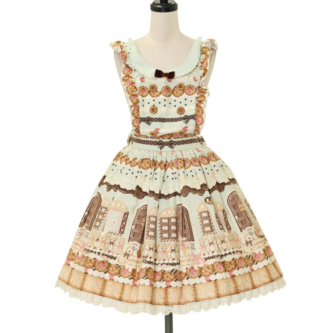 USED】Sweet Cream Houseエプロン風スカート | Angelic Pretty