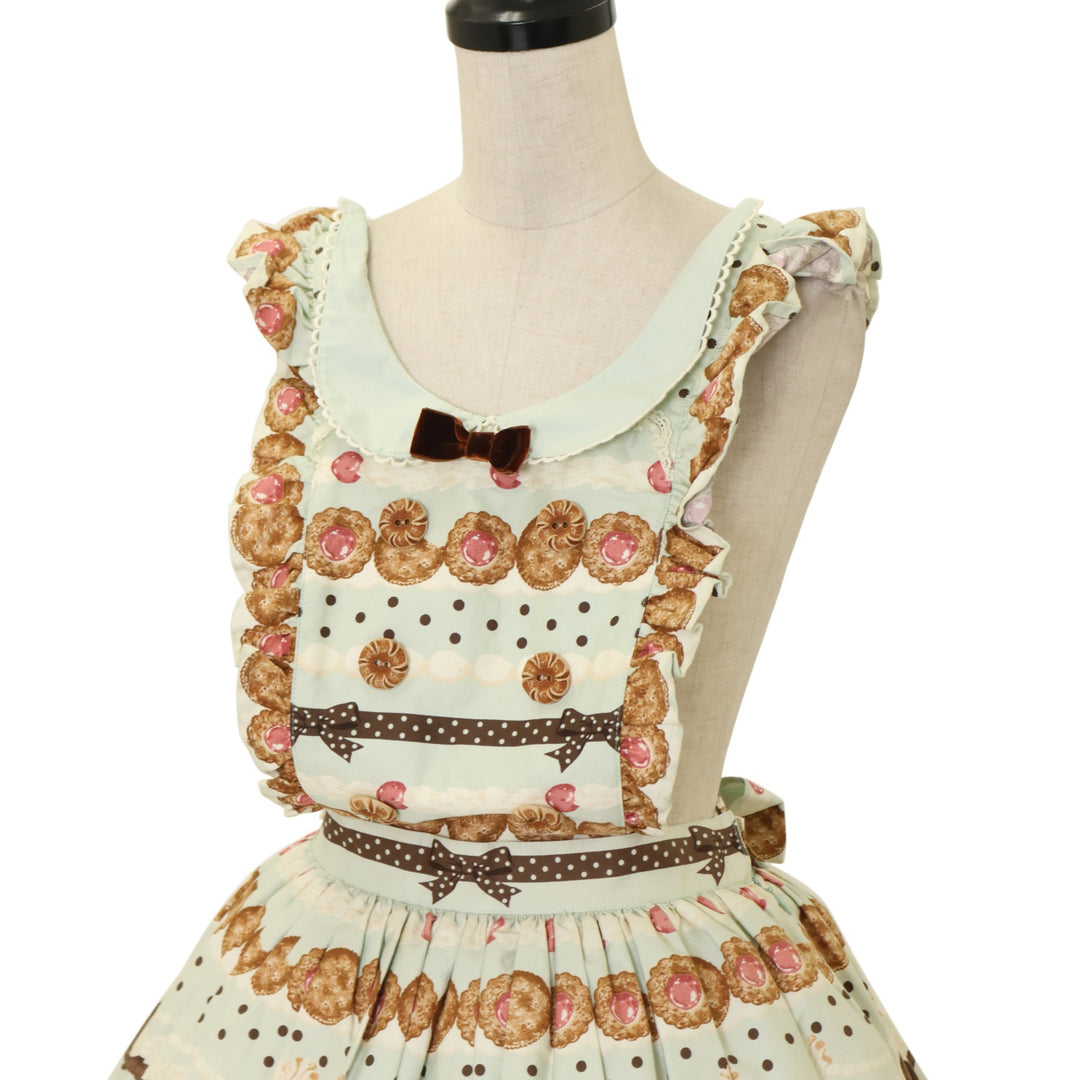USED】Sweet Cream Houseエプロン風スカート | Angelic Pretty