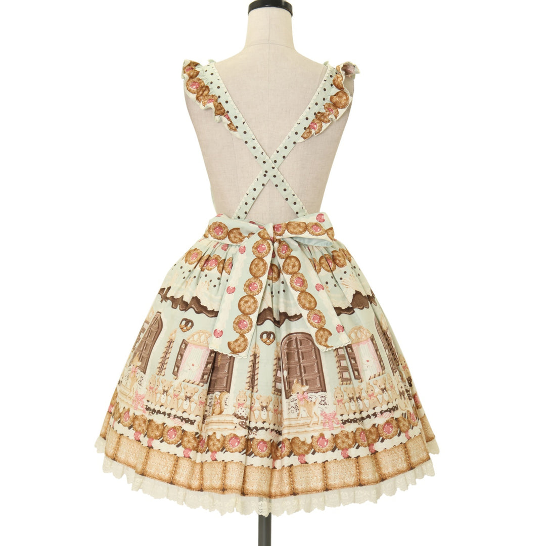 USED】Sweet Cream Houseエプロン風スカート | Angelic Pretty