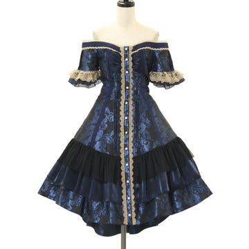 USED】【Sサイズ】リリアンヌ姉妹 コルセット(ブラック×ベージュ) | 星