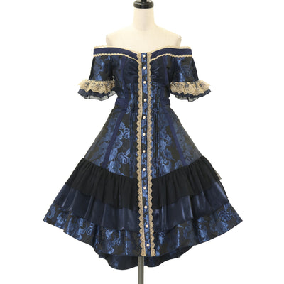 USED】【Vallée lys】Coquelicot Dress -gauze- | ATELIER-PIERROT