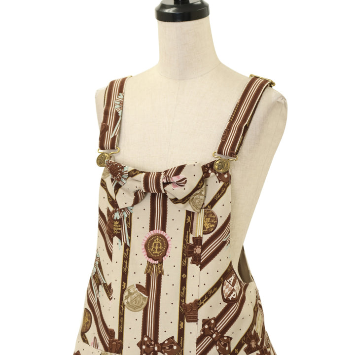 USED】Chocolate Rosetteサロペット | Angelic Pretty | ロリータ USED】Chocolate Rosetteサロペット | Angelic Pretty | ロリータ
