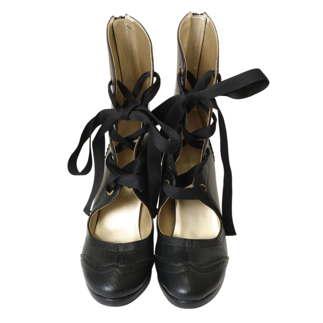 USED】【Mサイズ】Victorianショートブーツ | Victorian Maiden