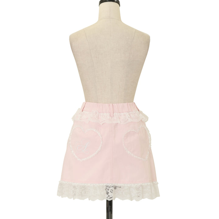USED】【AVENCHUMU/XSサイズ】Garter & Harness lace mini skirt