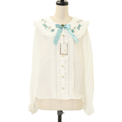 USED】半袖宝石ブラウス | Angelic Pretty | ロリータ ゴスロリ USED】半袖宝石ブラウス | Angelic Pretty | ロリータ ゴスロリ
