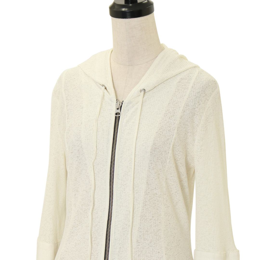 Ozz Croce オッズクローチェ スパイダーレースフードロングパーカー USED】croce シースルーロングパーカー | Ozz On Wunderwelt Online