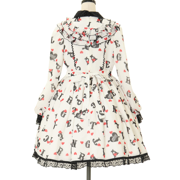 ワンピース Angelic Pretty USED】Letter Dollワンピース | Angelic Pretty Wunderwelt Online