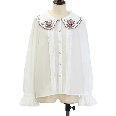 イノセントワールド  Innocent world ブラウス 半袖 カメオボタン 楽天市場】【中古】Innocent World / 半袖 お花ボタンブラウス