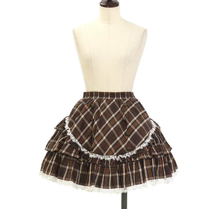 PUTUMAYO フリルカットソー スカラップスカート セット PUTUMAYO - ク2 PUTOMAYO セットアップ ジャケット 裾スカラップ