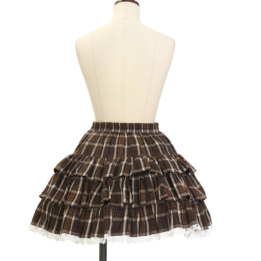PUTUMAYO プトマヨ ゴスロリ ベロアスカート 平成 y2k ロリータ USED】切替フリルスカート | PUTUMAYO | ロリータ ゴスロリブランド服
