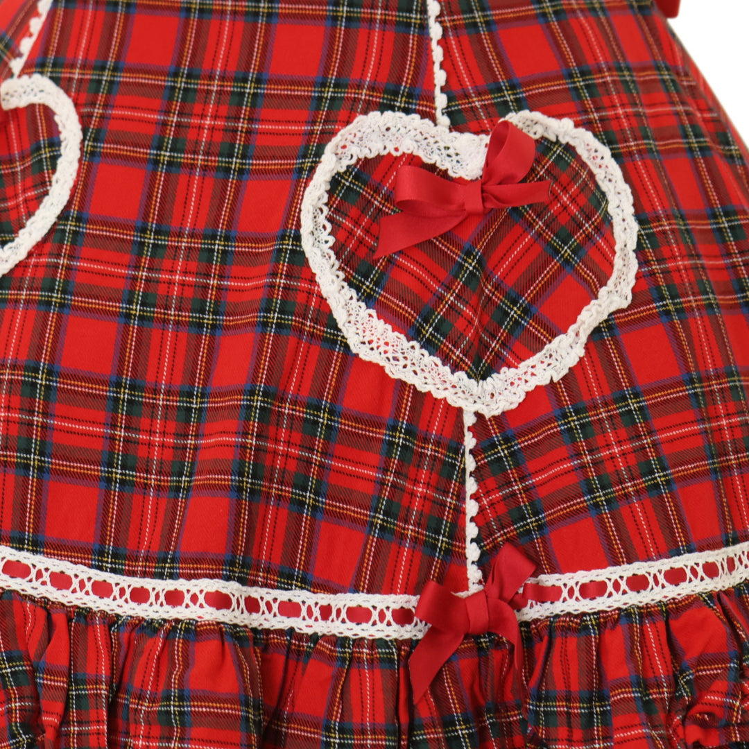 USED】Cute Heartジャンパースカート(タータン) | Angelic Pretty