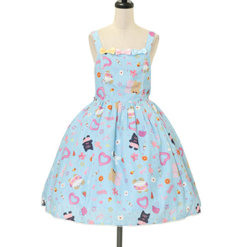 USED】Lilyレースジャンパースカート （若草×白） | Moi-même-Moitié