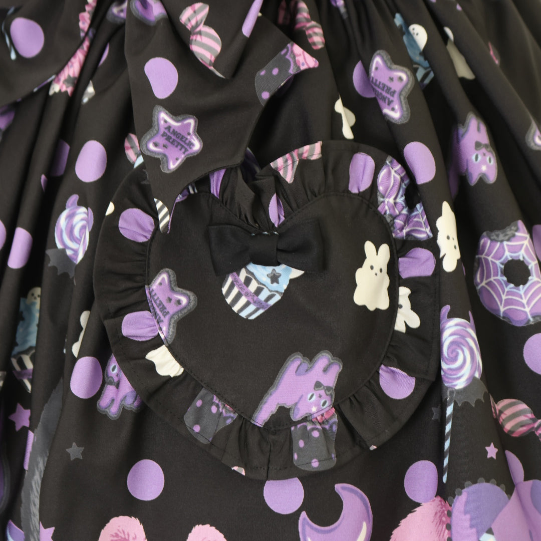 未使用級 アンジュリックプリティ Happy Treat Party Cafe Happy Treat Party Cafe Skirt (2024) by Angelic Pretty