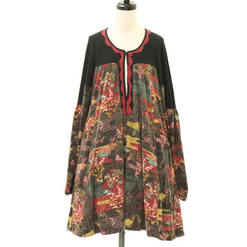 USED】ANGELO バラ刺繍コルセットオーバースカート | Ozz On