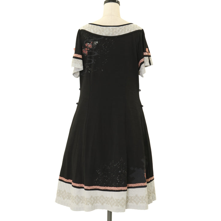 USED】ONESTE 枝垂れ桜刺繍和チャイナワンピース | Ozz On | ロリータ
