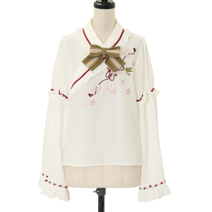 / JAPAN OZZON あわ雪フリル 様 Poom Larme 2WAYフリルボレロ d'Alice 七五三