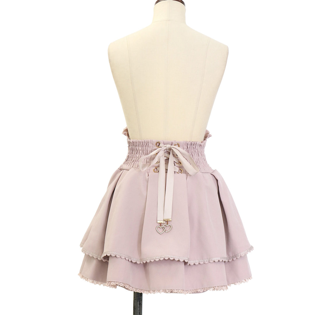 ビリィティス❤︎カゴ❤︎リボン USED】2連リボンベルトスカパン | LIZ LISA Wunderwelt Online Shop