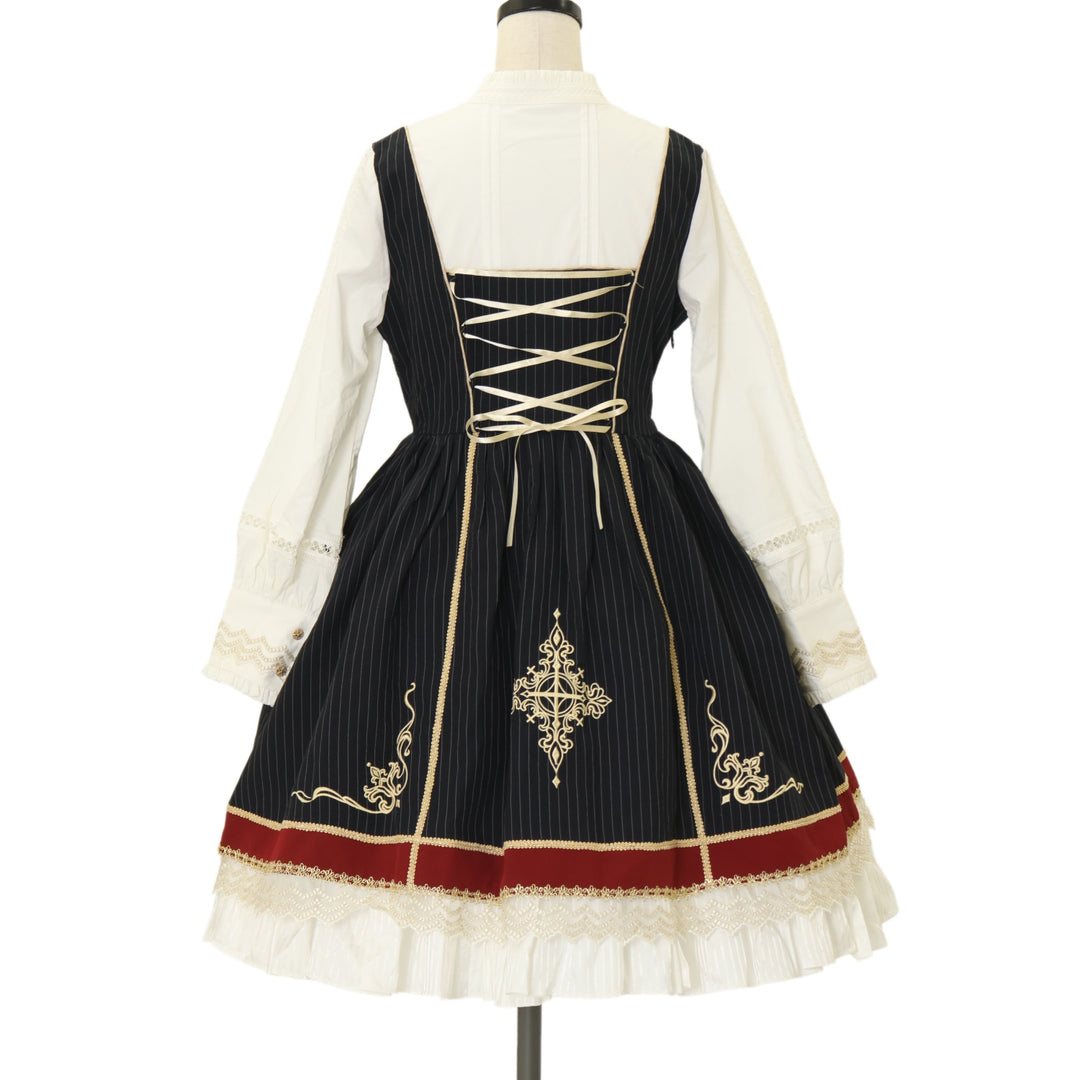 USED】【SIKA Lolita/Sサイズ】Royal Crossケープ付きワンピース