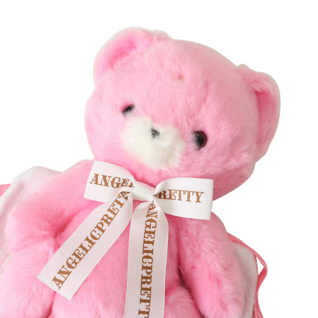 USED】Milkyベアーぬいぐるみリュック(濃ピンク) | Angelic Pretty 