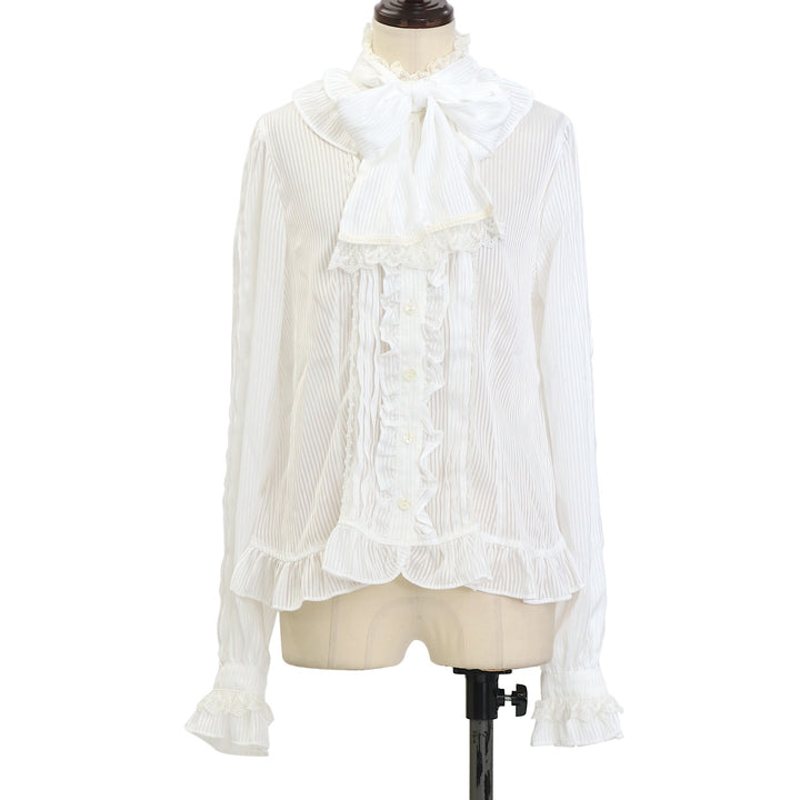 USED】Dreamストライプシフォンブラウス | Angelic Pretty | ロリータ 