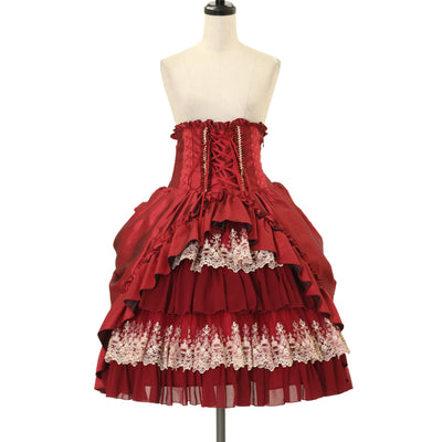 USED】Sprinkle Heart Tartanスカート | Angelic Pretty Wunderwelt