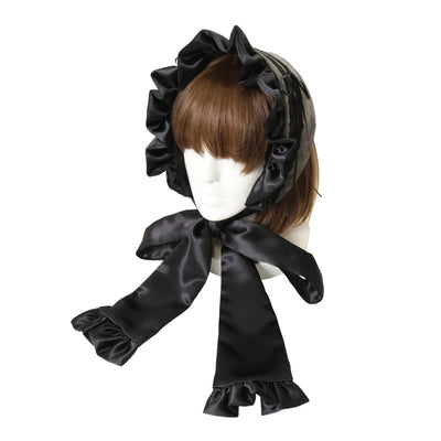 USED】【axes femme kawaii】ベルベットドールハーフボンネット