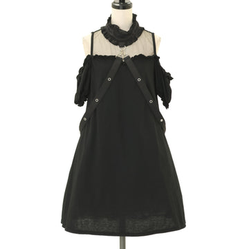 USED】FLOWER BLOOM TULLE ANGEL WING DRESS | MAJOH | ロリータ