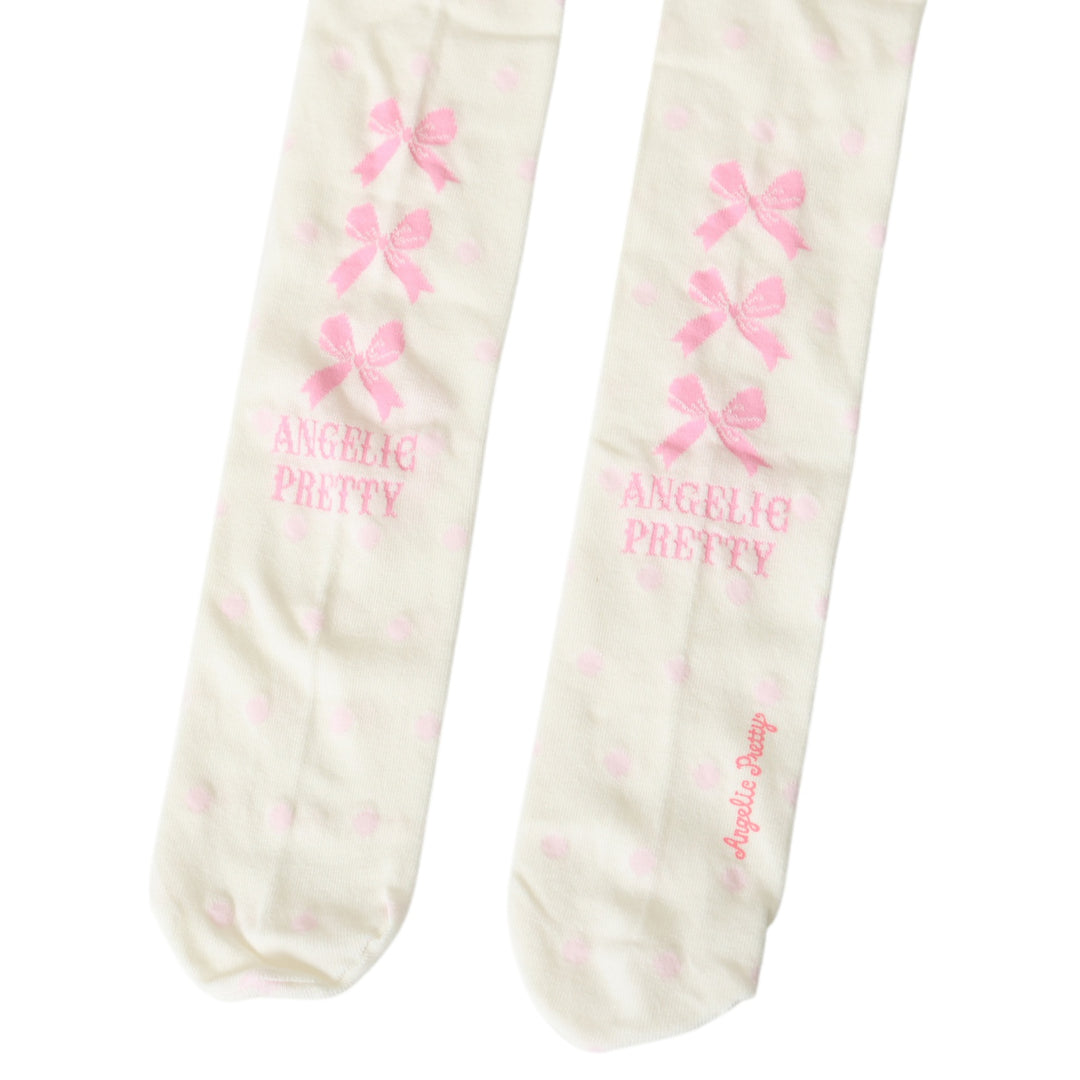 USED】おすましリボンドットタイツ | Angelic Pretty | ロリータ