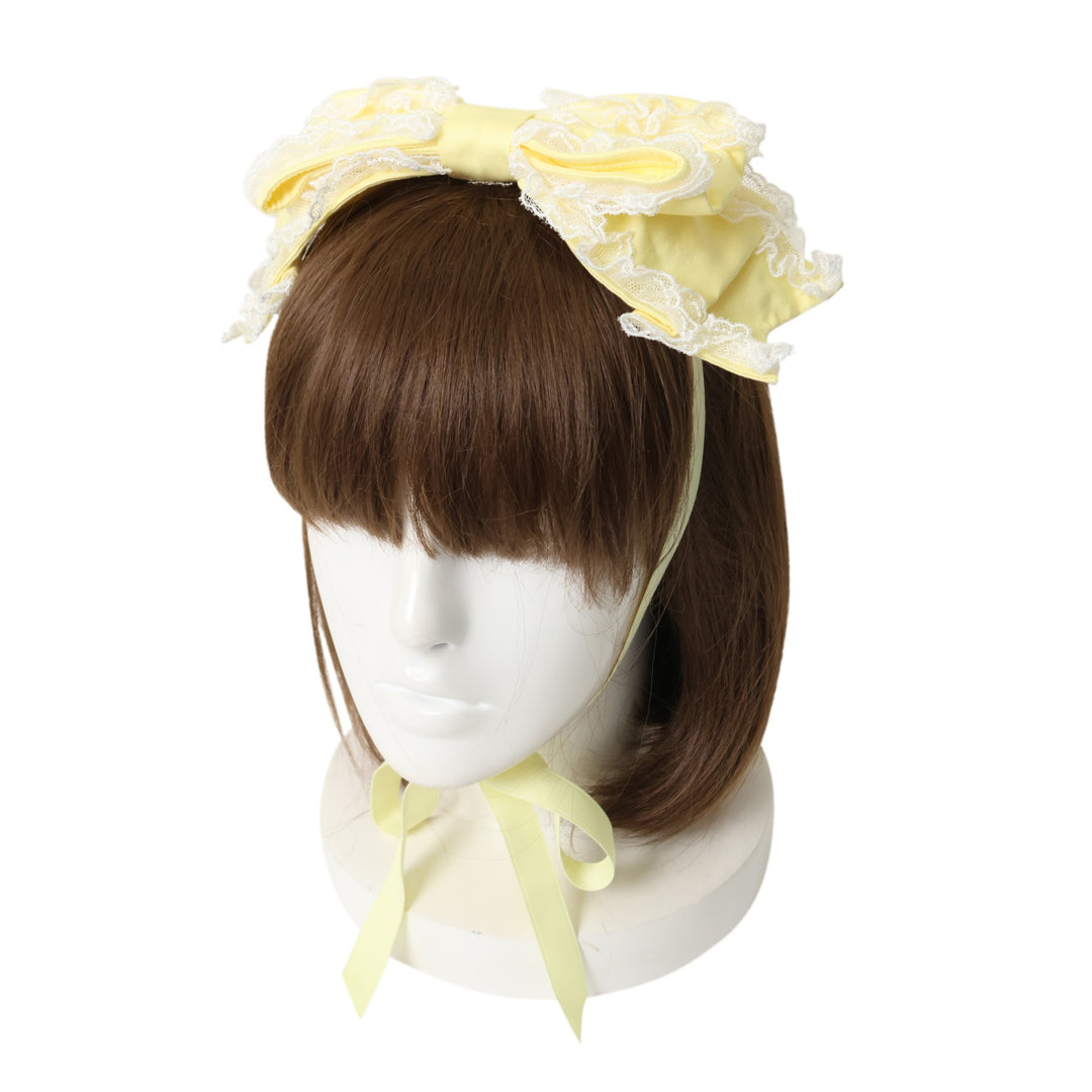 Angelic Pretty Dollyヒロインリボンヘッドドレス ピンク 商品詳細ページ