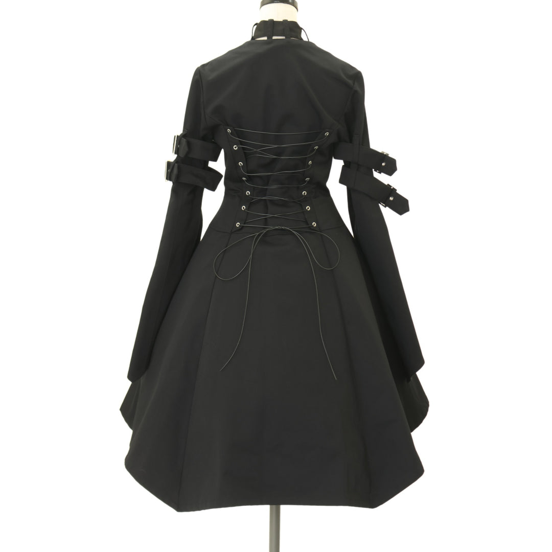 【希少美品】ドルチェ&ガッバーナ　ロング　長袖ワンピース　90s vintage USED】バックル長袖ワンピース | Mille Noirs Wunderwelt Online Shop