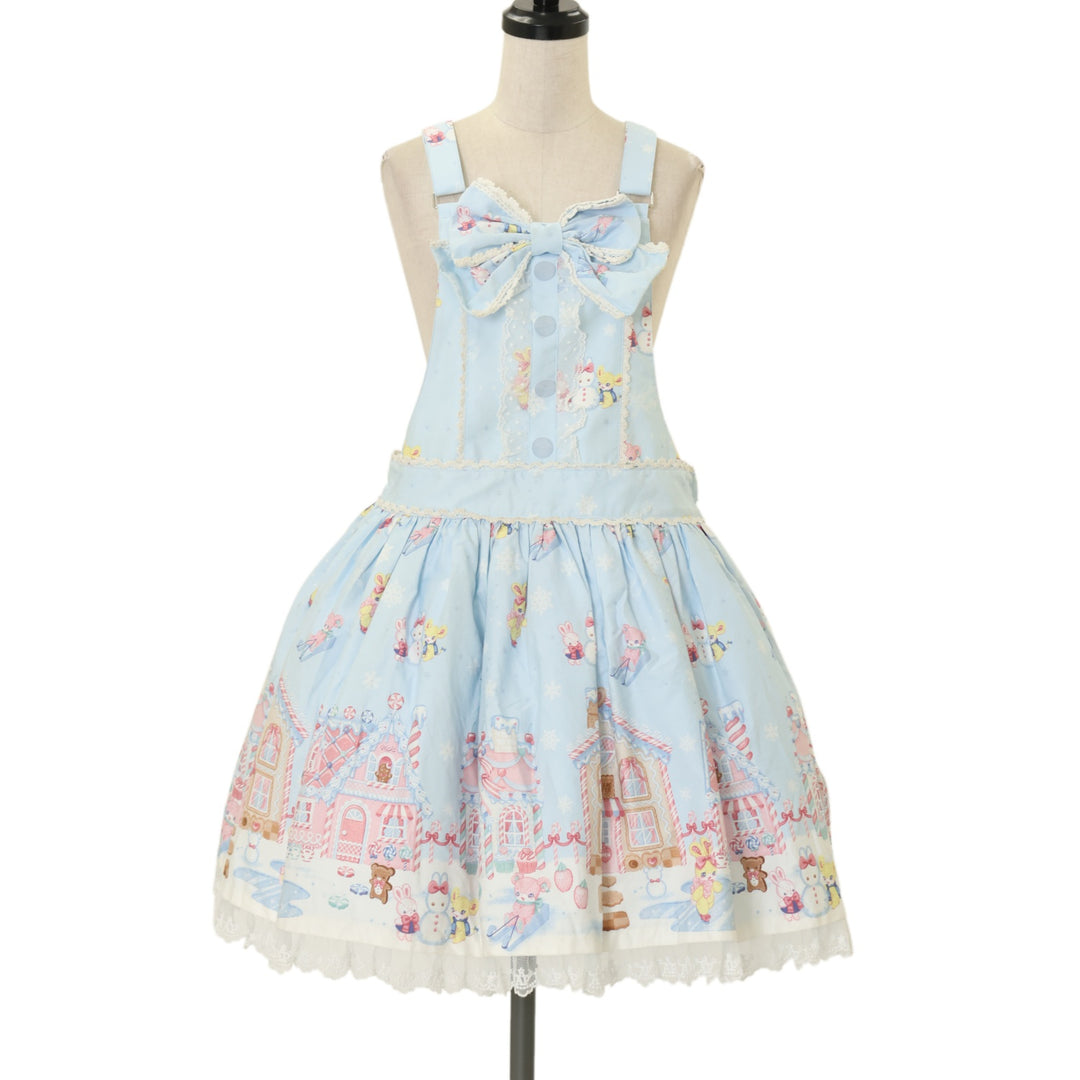 Angelic Pretty ラベンダー サロペット USED】Winter Toysサロペット | Angelic Pretty | ロリータ ゴスロリ