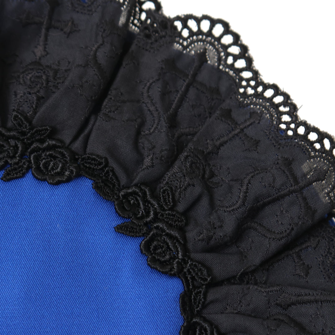 USED】Gardeniaヘッドドレス（blue × black） | Moi-même-Moitié