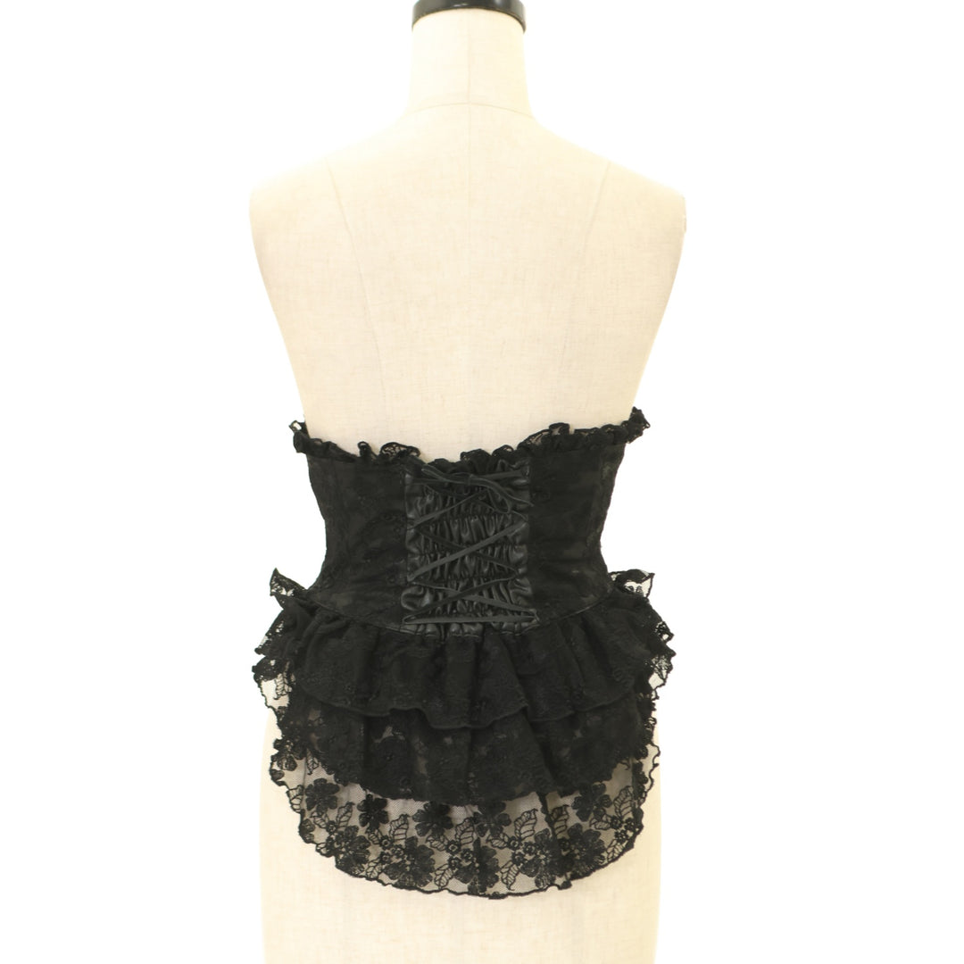 USED】レースガーターコルセット | BLACK PEACE NOW Wunderwelt Online