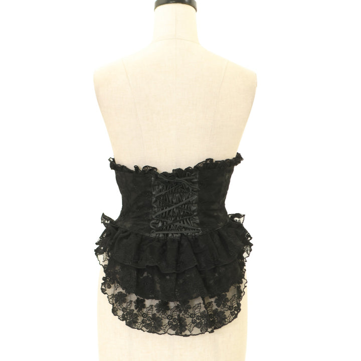 USED】レースガーターコルセット | BLACK PEACE NOW Wunderwelt Online