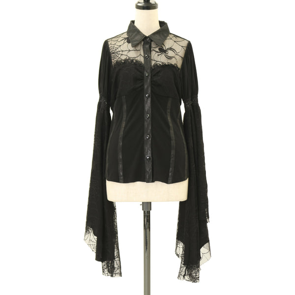 キューティーフラッシュ　姫袖ブラウスカットソー USED】姫袖ブラウス | Qutie Frash Wunderwelt Online Shop - Gothic