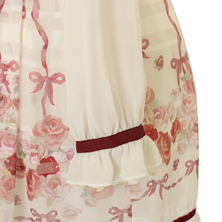 USED】イングリッシュローズ柄ワンピース | LIZ LISA | ロリータ