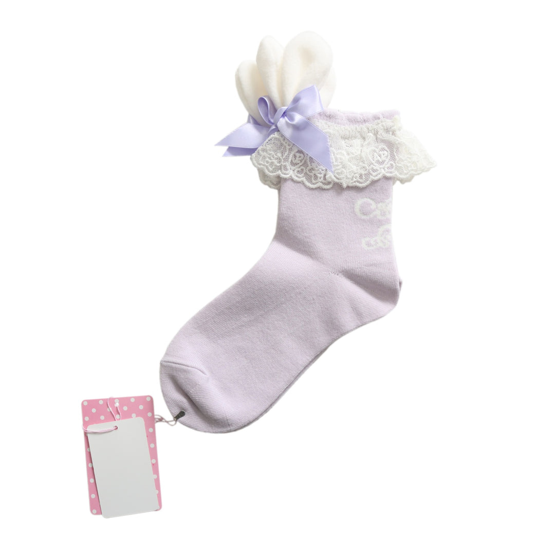 USED】リリカルレースクルー丈ソックス | Angelic Pretty Wunderwelt