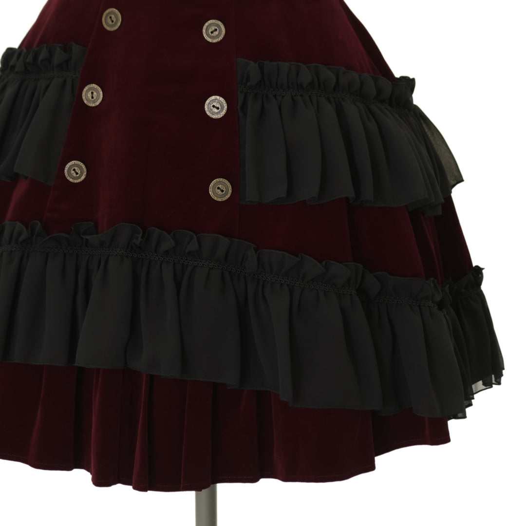 USED】LAPIN AGILL ヘルヴェティア別珍ミニスカート | ATELIER BOZ