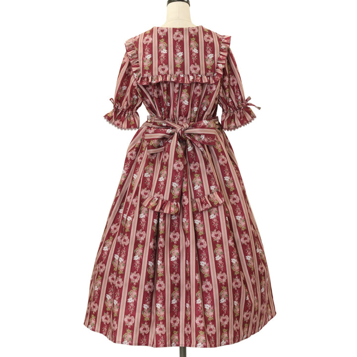 USED】【axes femme kawaii/Mサイズ】RosyBear柄ワンピース