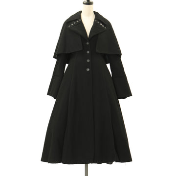 USED】【Mサイズ】ダブルボタンロングコート | BLACK PEACE NOW
