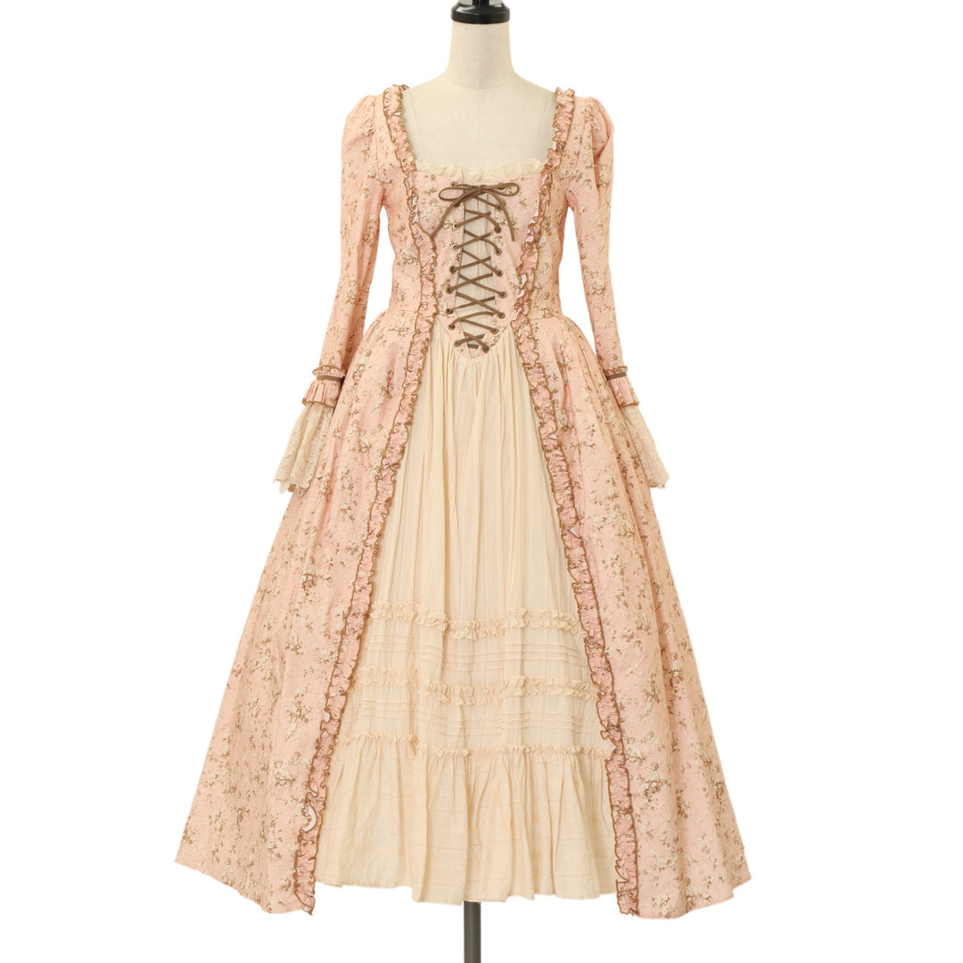 USED】【Lacemade/XSサイズ】「フラワーエロス」コルセットドレス