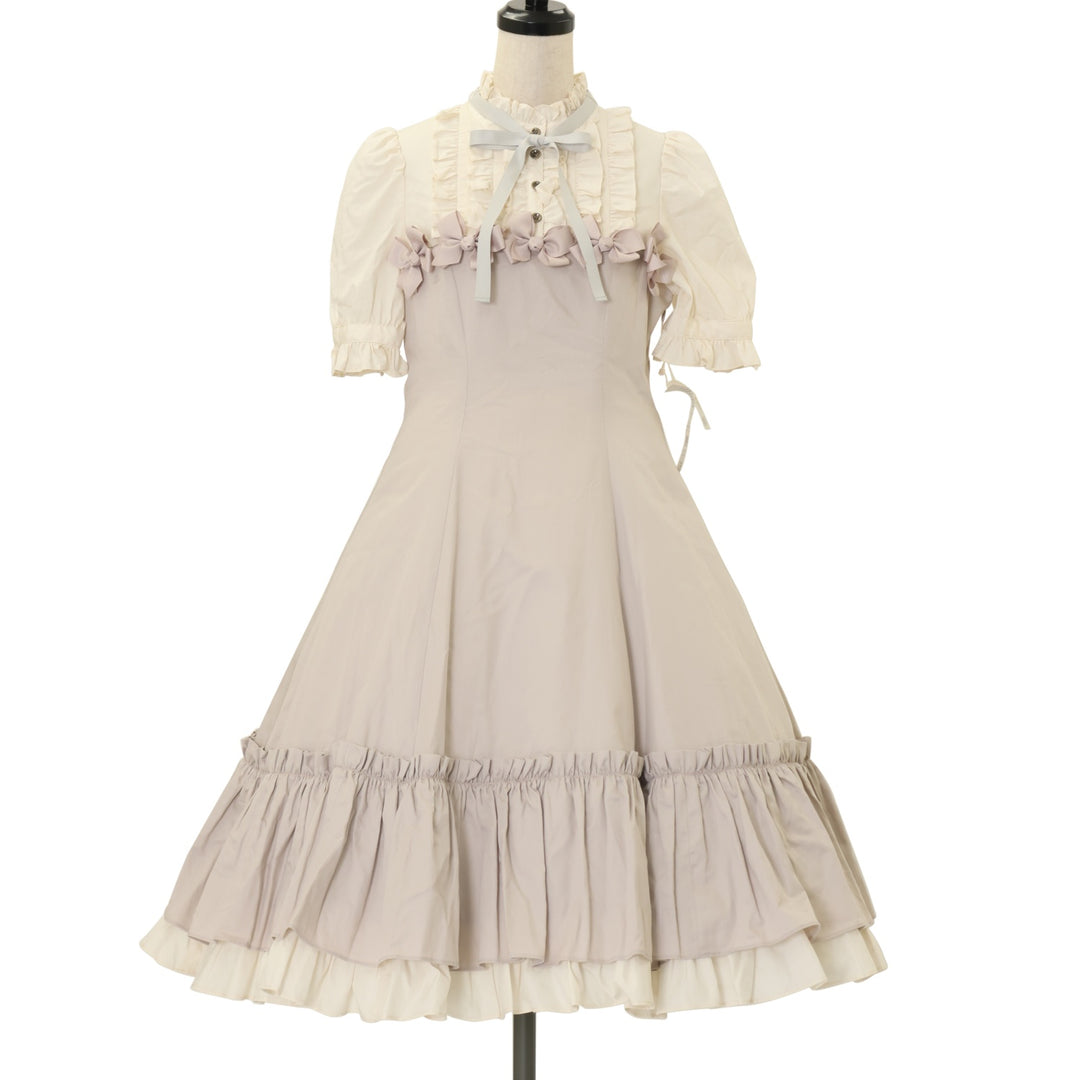 USED】メニーリボンドールドレス | Victorian Maiden | ロリータ