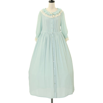 USED】Ann ribbon pleats dress | ANDMARY | ロリータ ゴスロリ