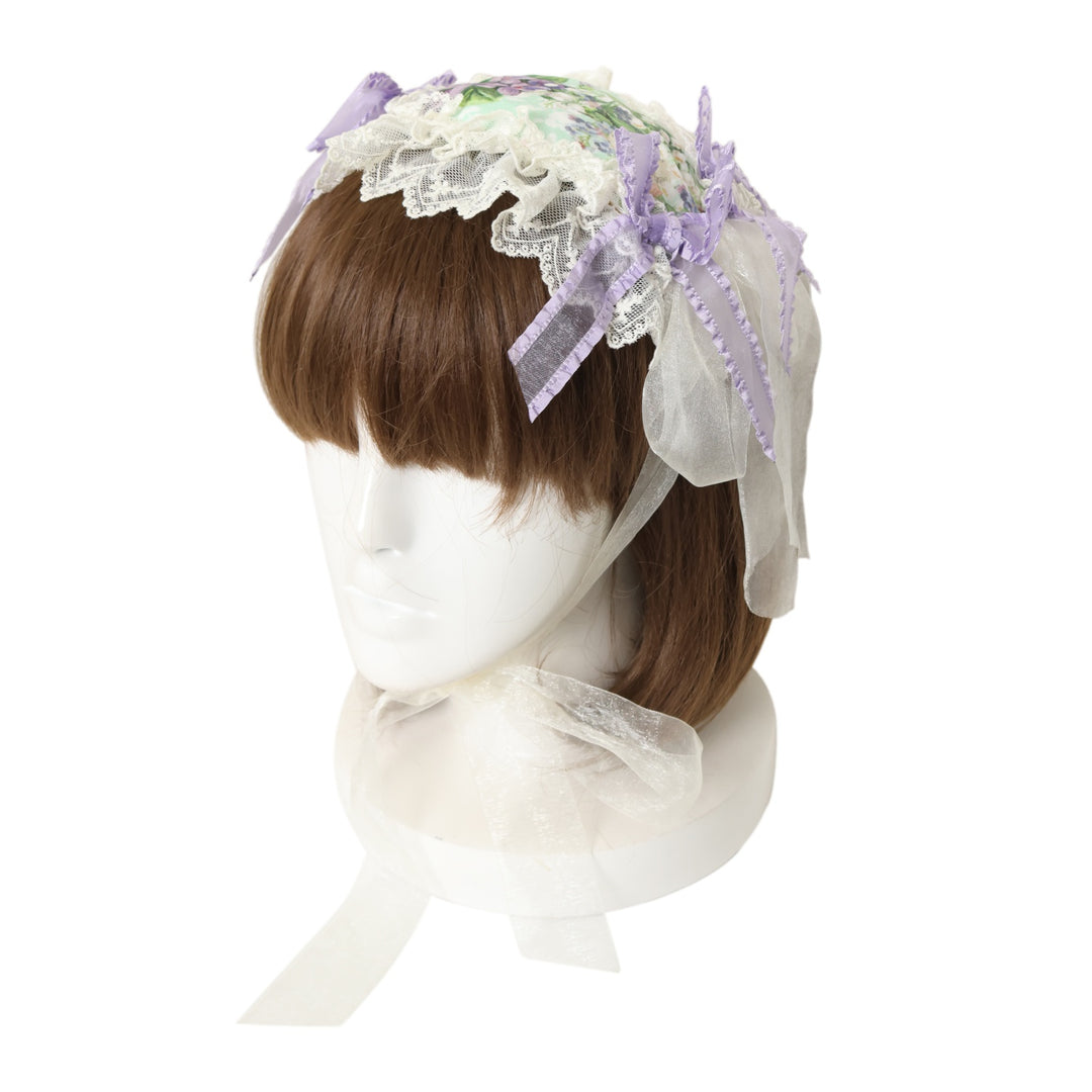 BABY,THE ／ Easter Bunny's柄スカート＆ヘッドドレスセット USED】Happy Easter～Easter Bunny's Spring Garden～柄ヘッドドレス