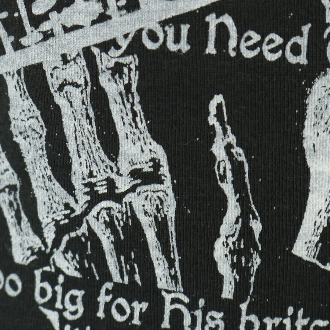 USED】ANARCHY スカルハンドプリント七分袖Tシャツ | h.NAOTO