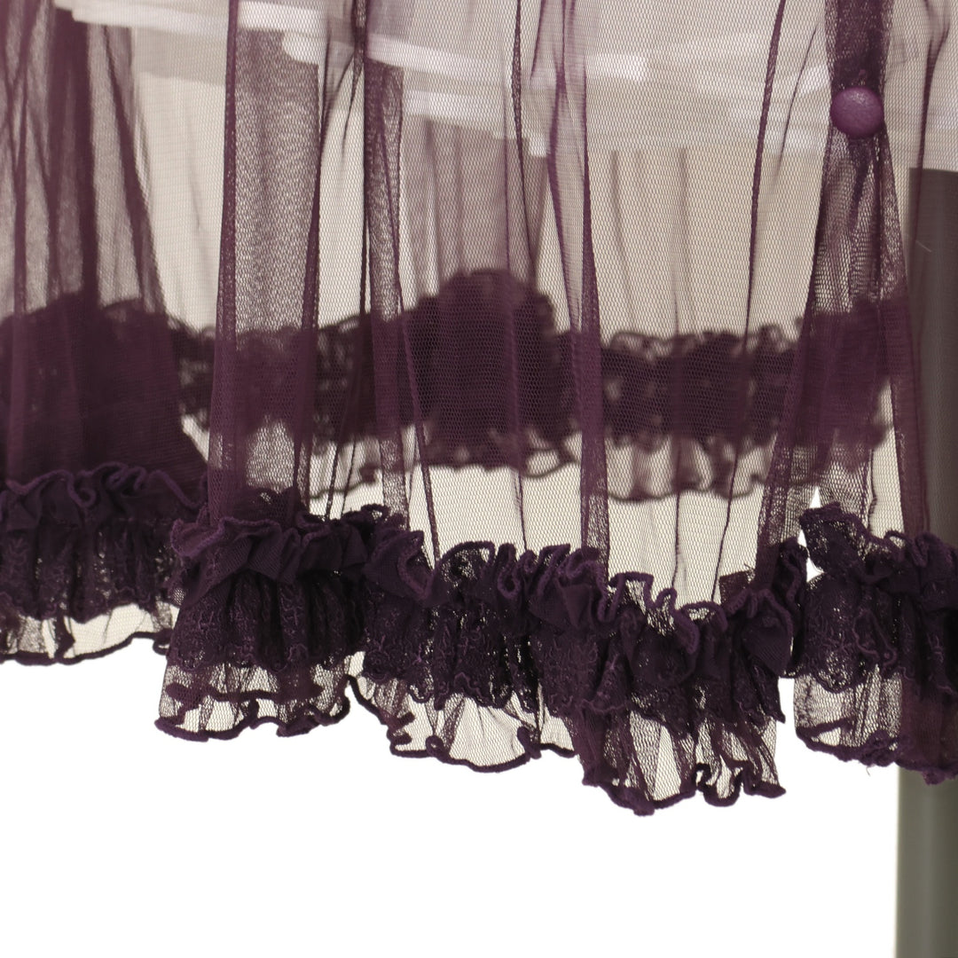 USED】【Vallée lys】Nocturne Tulle Cardigan | ATELIER-PIERROT