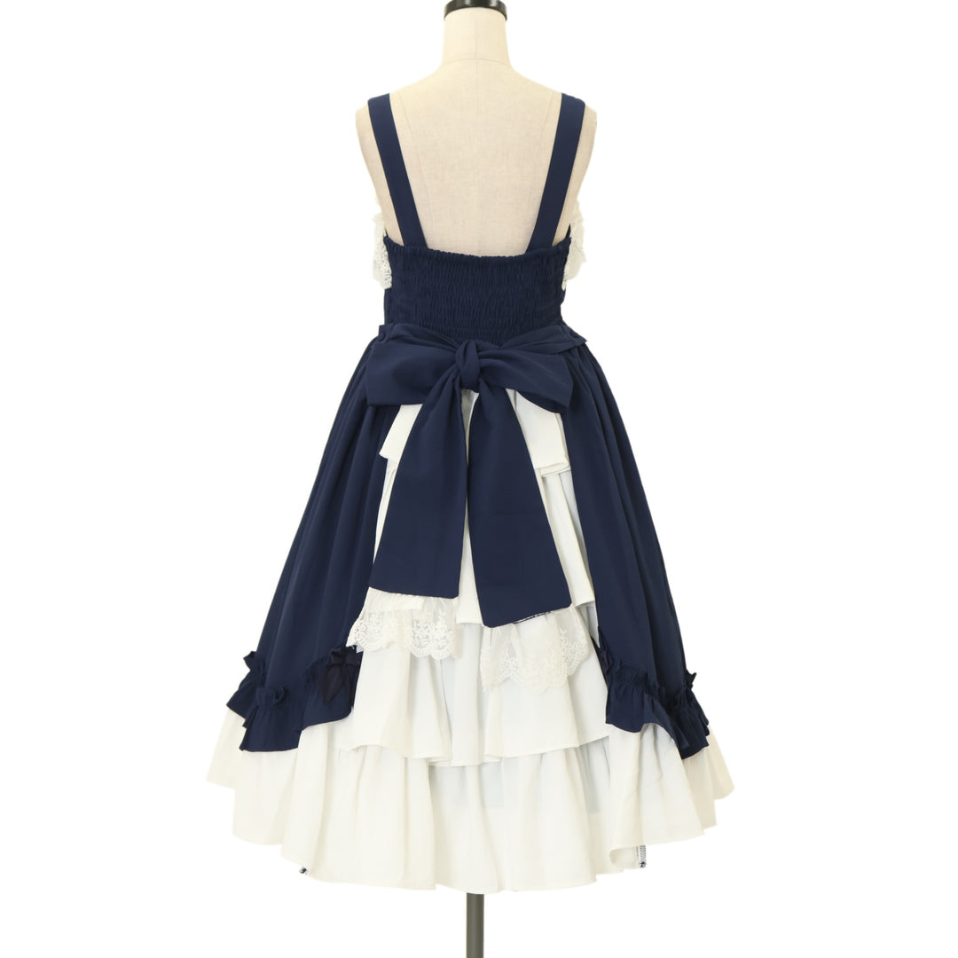 USED】【Mサイズ】不思議の国のジャンパースカート | Chalmiere